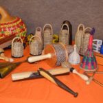 Kleinpercussion - Caxixi - Cabasa - Maracas - Schellenring - Instrumene für Rhythmus und Klang