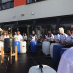 Foto: Projekttage Trommelaufführung mit Schülern der Gemeinschaftsschule Kastanienallee Halle (Saale)