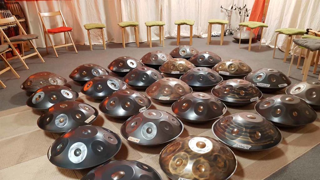 Foto: Handpan Kurs - Workshop - Seminar für Einzelpersonen, Familien, Kinder, 3er-Gruppe